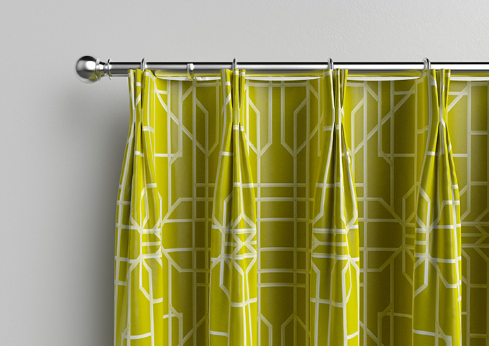Bamboo Brights, Chartreuse - Made To Measure Curtains - Image 11